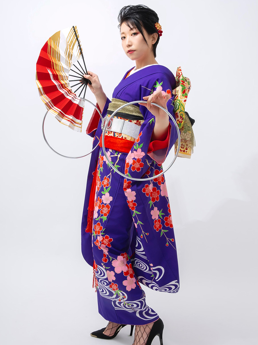 和風マジシャン 叶音（かのん）パフォーマンスの様子｜ジョイント83