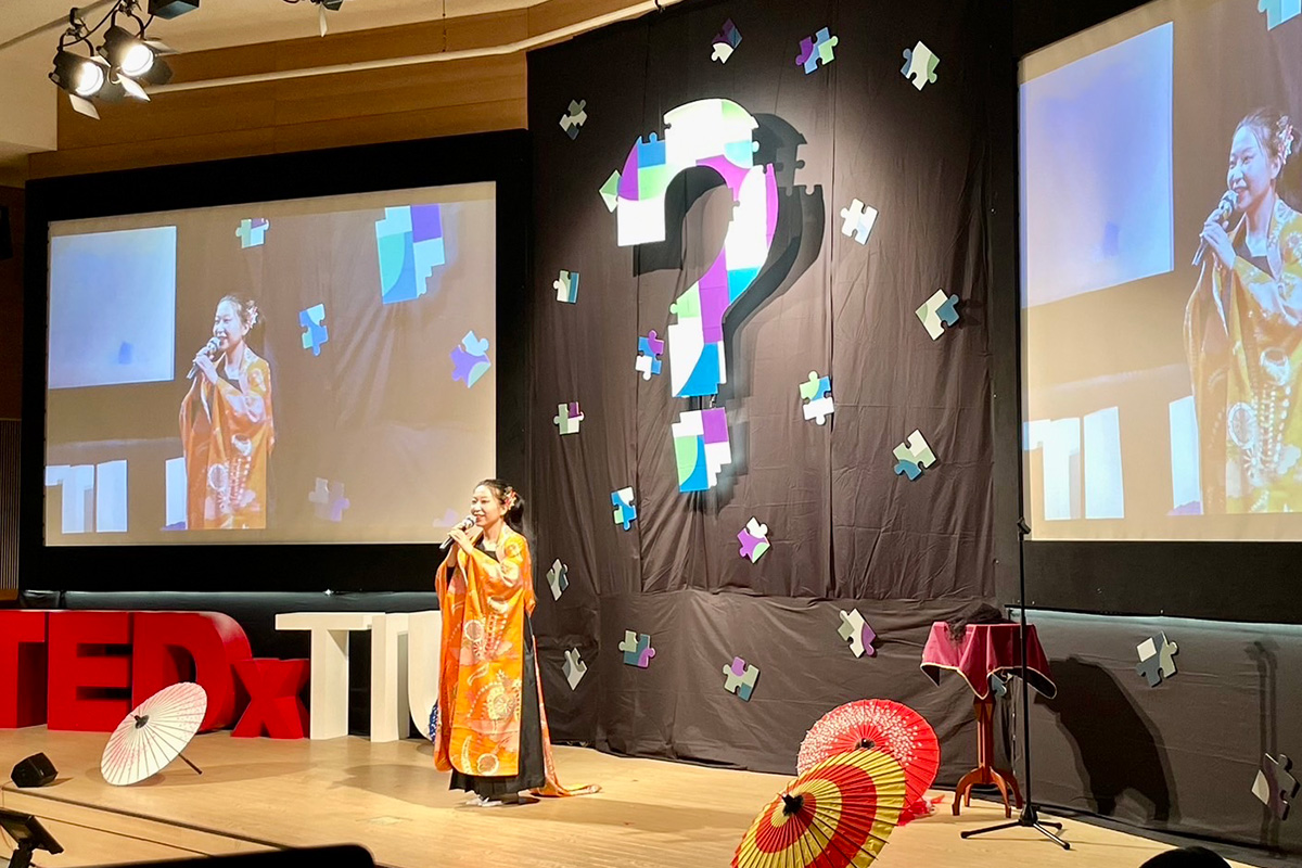 和風マジシャン 叶音（かのん）イベント出演の様子｜ジョイント83